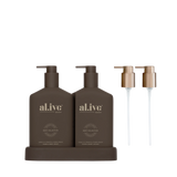 transformative wash & lotion duo - vanilla cream & tonka bean
