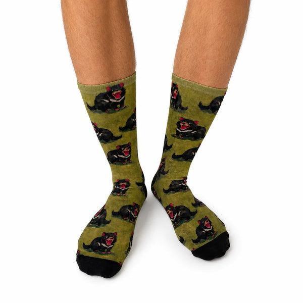 Red Fox Socks-Cheeky Devil
