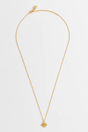 Estella Bartlett- Scallop And Heart Necklace - Gold Plated