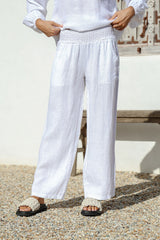 Free Angel Elastico Pants White
