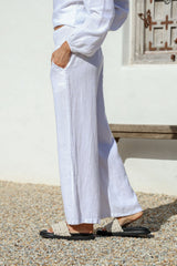 Free Angel Elastico Pants White
