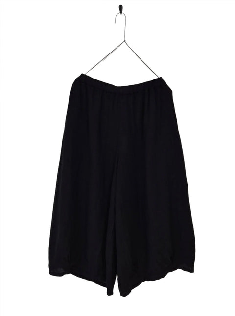 Montaigne-Eadie Linen Pant with Gathering Detail