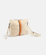 Escapee Clutch Bag | Natural Stripe