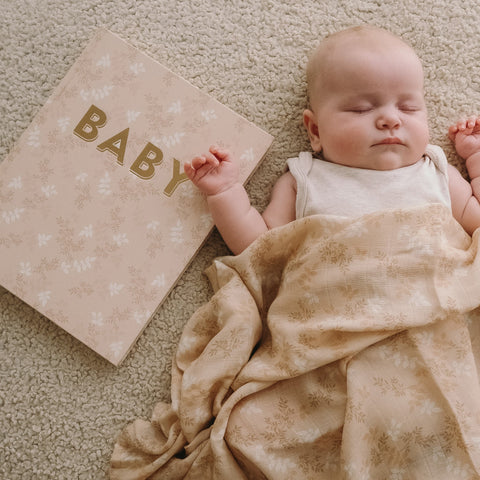 Baby Book Cedarwood Boxed