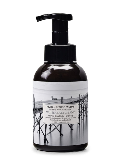MICHEL DESIGN WORKS-SEA SALT & SAND FOAMING HAND SOAP