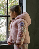 Fox & Finch- FLOWER SHERPA JACKET