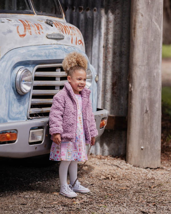 Winter Vacay Sherpa Coat