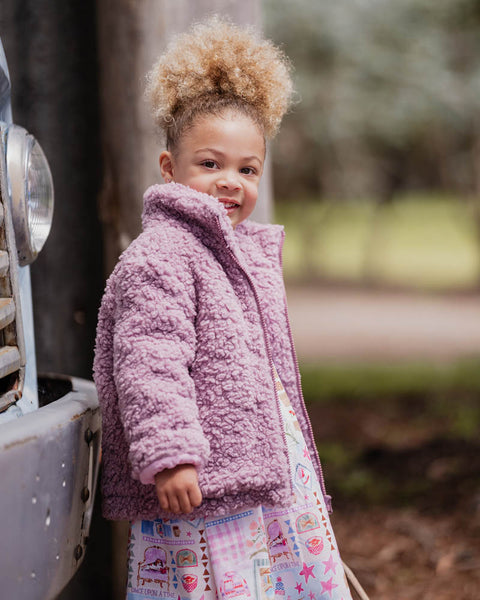 Winter Vacay Sherpa Coat