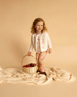 Orchard Bloom Faux Fur Vest