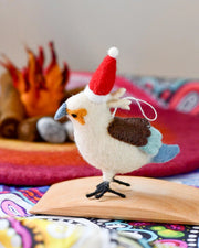 Tara Treasures- Felt Australian Kookaburra Christmas Ornament