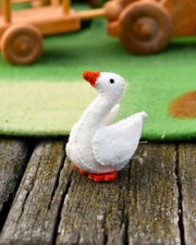 Tara Treasures-Felt Goose Farm Animal Toy