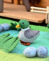 Tara Treasures-Felt Duck Farm Animal Toy