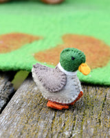 Tara Treasures-Felt Duck Farm Animal Toy