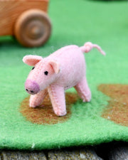 Tara Treasures-Felt Pig Farm Animal Toy