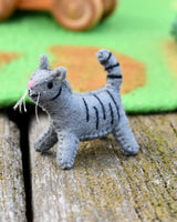 Tara Treasures-Felt Cat Farm Animal Toy