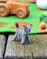 Tara Treasures-Felt Cat Farm Animal Toy