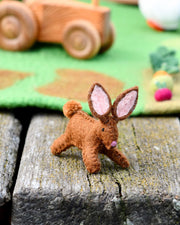 Tara Treasures-Felt Bunny Farm Animal Toy