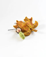 Tara Treasures- Felt Maple Leaf Baby