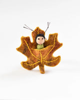 Tara Treasures- Felt Maple Leaf Baby