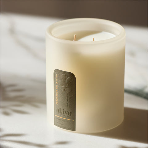 Soy candle - Green Pepper Lotus