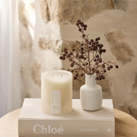 Soy candle - mango & lyche