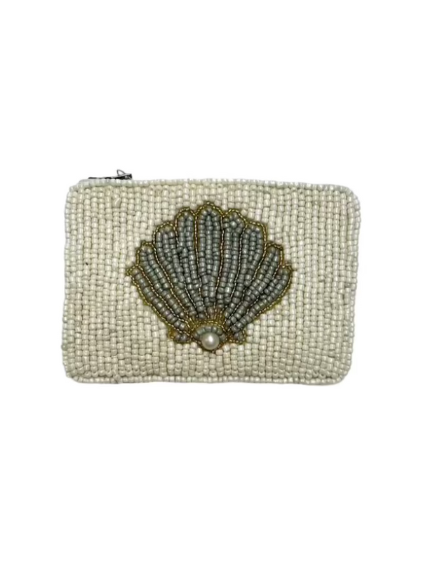 Pearl Beaded Pouch