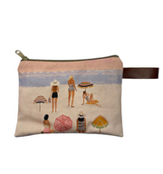 Zoda Canvas Pouch Beach