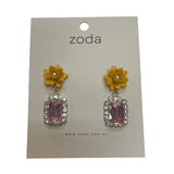 Daisy Crystal Earrings