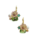 Nova Floral Gemstone Earrings