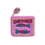 Zoda 'Sardines' Beaded Clutch