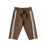 Organic Stripe Milano Knit Pants