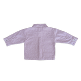 Organic Bloom Denim Shirt Jacket