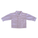 Organic Bloom Denim Shirt Jacket