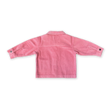 Organic Cord Shirt Jacket - Sorbet