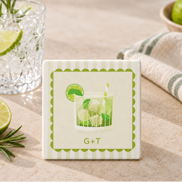 Aperitif Ceramic Coaster Assorted