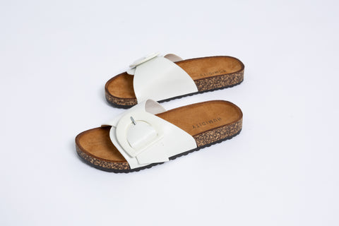 Humidity Lifestyle-Buckle Slide White
