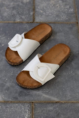 Humidity Lifestyle-Buckle Slide White