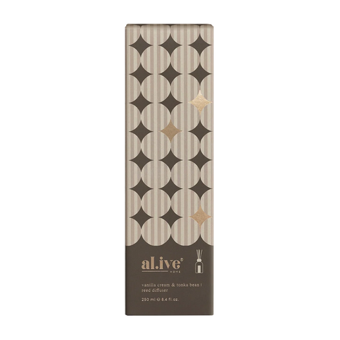 reed diffuser - vanilla cream and tonka bean