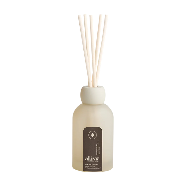 reed diffuser - vanilla cream and tonka bean