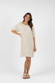 Humidity Lifestyle Lagoon Shift Dress Natural