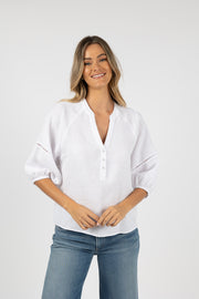 Humidity Lifestyle Ambrosia Blouse White