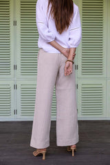 Humidity Lifestyle Fleetwood Linen Pant Natural