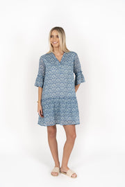 Humidity Lifestyle Paradise Aries Dress Blue