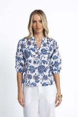 Rosa  Blouse Jardin Print