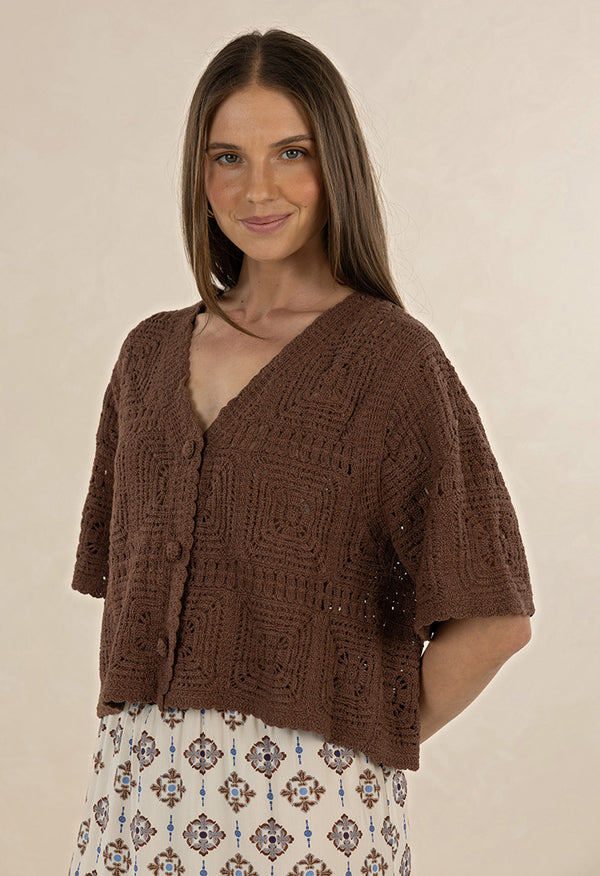Dylan Cardigan Mocha