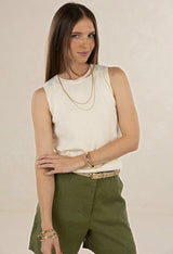 Collette Tank Cream