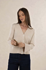 Rixie Cardigan Stone