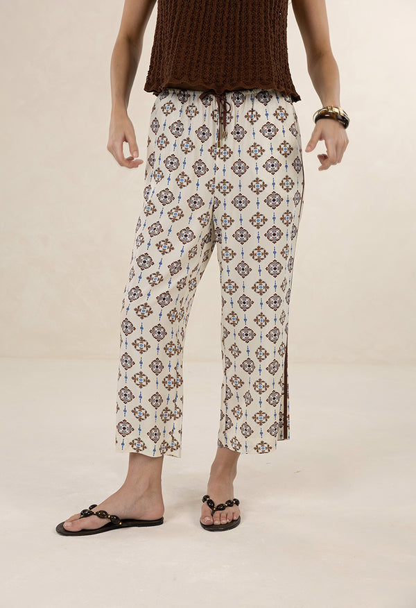 Vintage Tales Pant Choc/Cream
