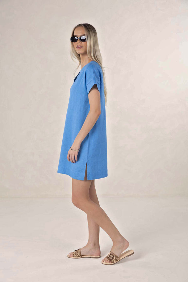 Yana Dress Cornflower