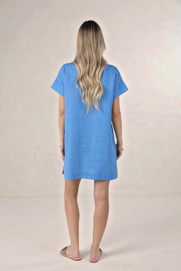 Yana Dress Cornflower